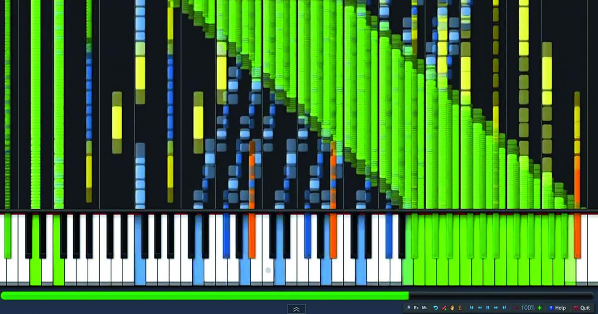 Gingeas (Uploader): «Wrecking Ball» (Song), Synthesia (Program), Note Count: 1,136,985 (2014)