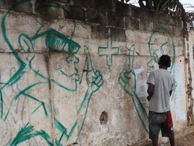 1+1 Street Art. Lomé Togo (photo: Kelly Agbobli)
