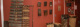 Inside the International Library of African Music: The akadinda (large xylophone), kalimbas on the wall, and a photo of Hugh Tracey (Mark Holdaway/Wikimedia, USA 2008) 