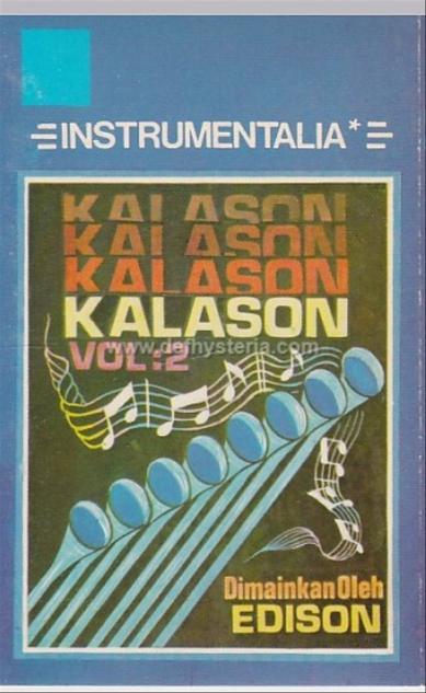 Cover of a cassette compiling different kalason oto compositions (photo: Bukalapak)