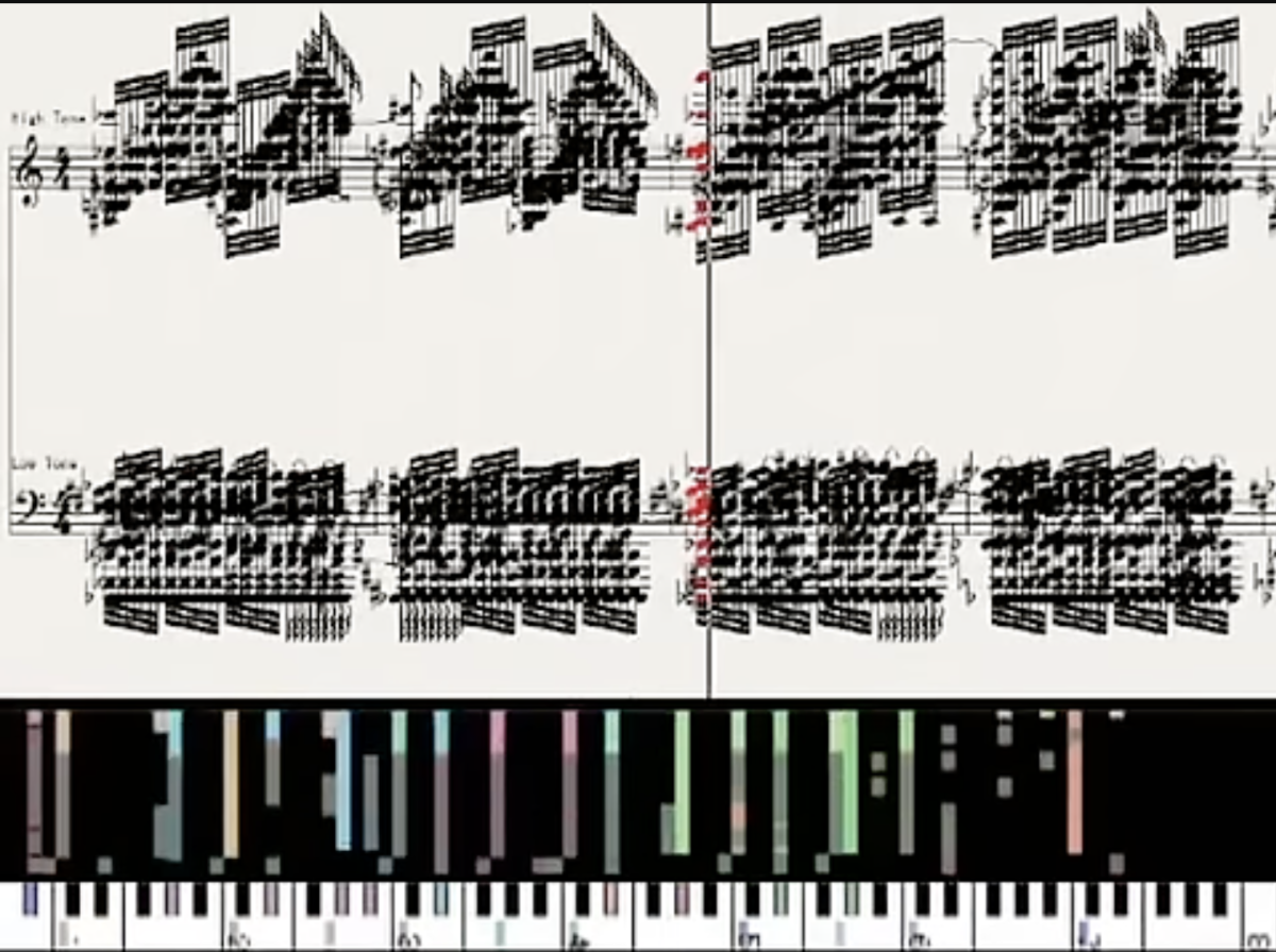 The supposed first Black MIDI song, reuploaded to YouTube in 2014 as: «Death Waltz【ORIGINAL VIDEO】(Last Brutal Sister Flandre S)».