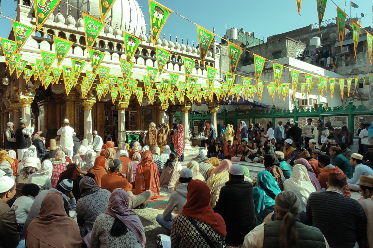 Dargah of Hazrat Nizamuddin Auliya, Delhi (photo: Anubhuti Sharma).