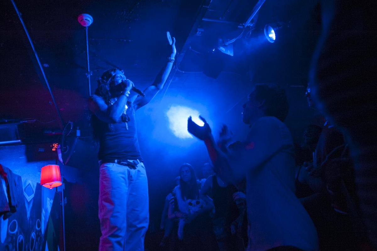 Big Freedia-Clubnacht im Bonsoir am 4. Norient Musikfilm Festival (photo: Karin Scheidegger)
