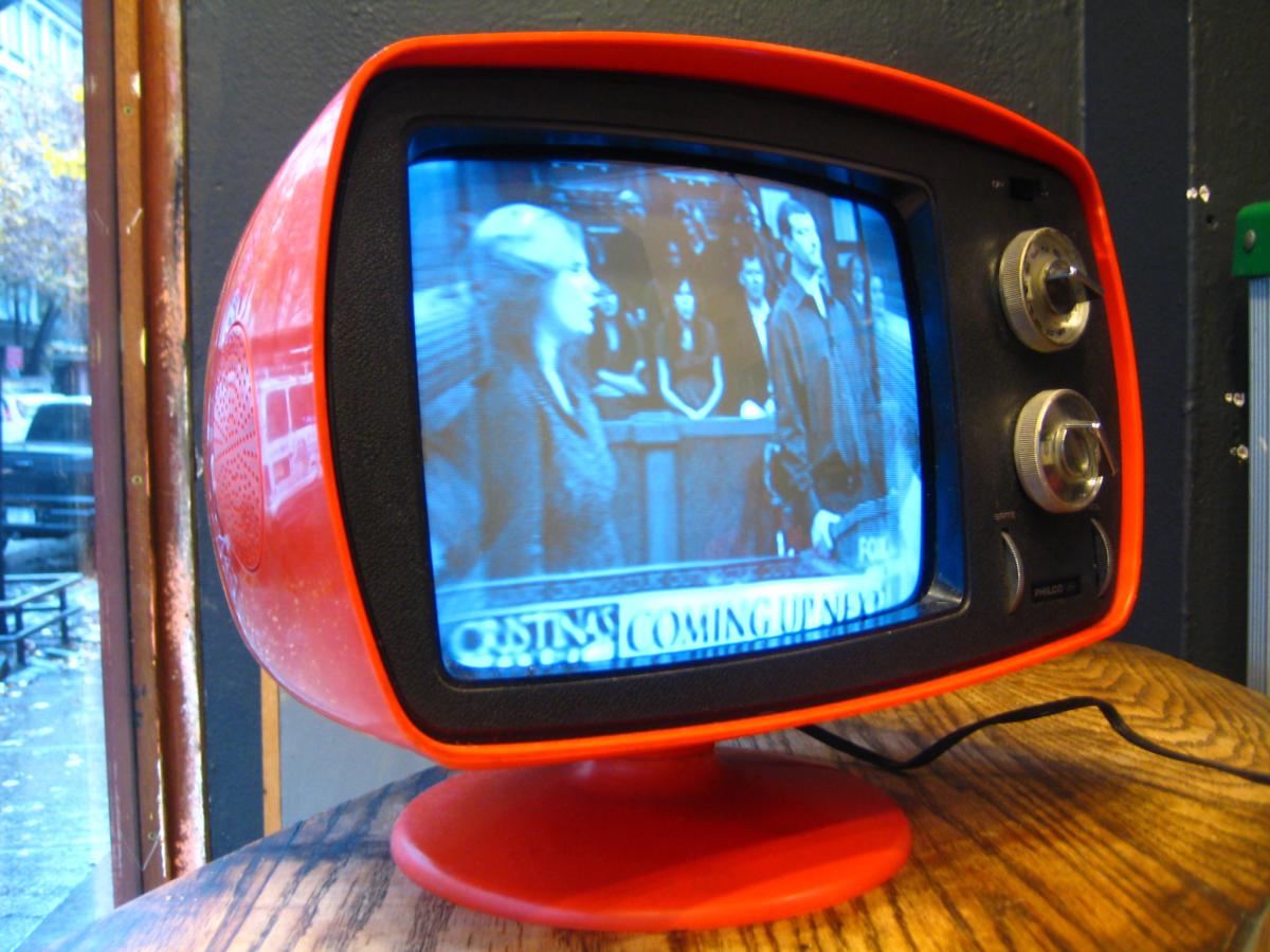 photo: Orange Retro Philco TV/Flickr