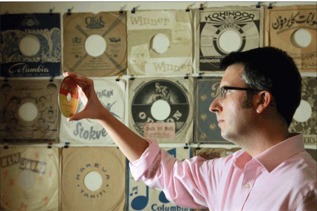 Jonathan Ward, founder of Excavated Shellac (photo: Jonathan Ward)