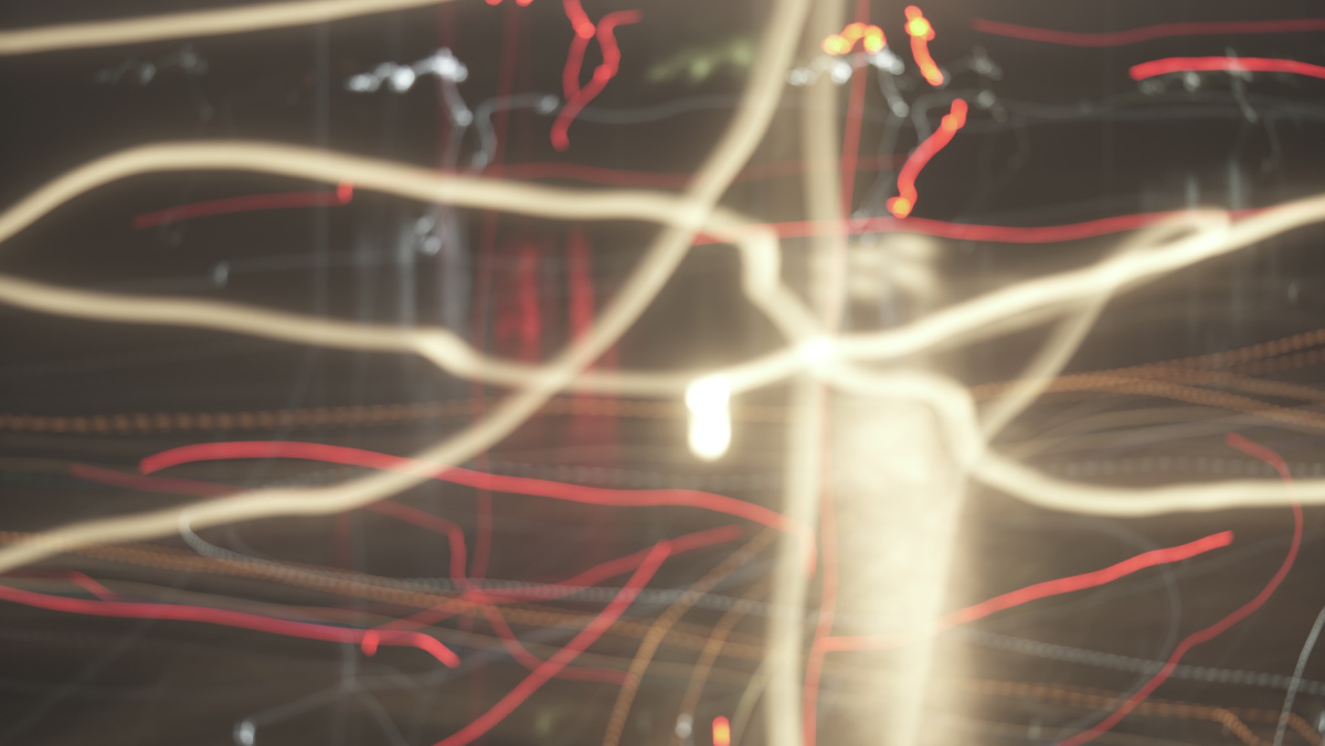 Slow shutter image of moving car lights (photo: Emma Nzioka)