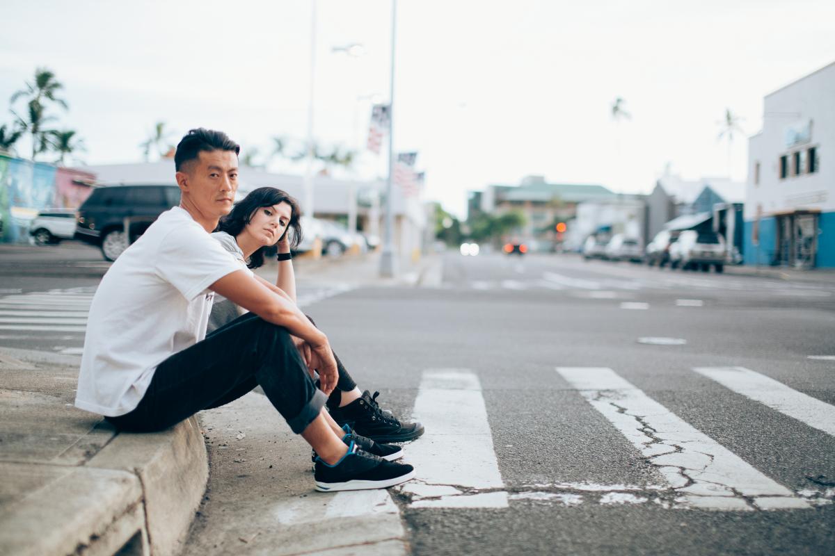 Shing02 & Salome MC at Kakaako district in Honolulu, Hawaii/US (photo: Shaneika Aguilar)