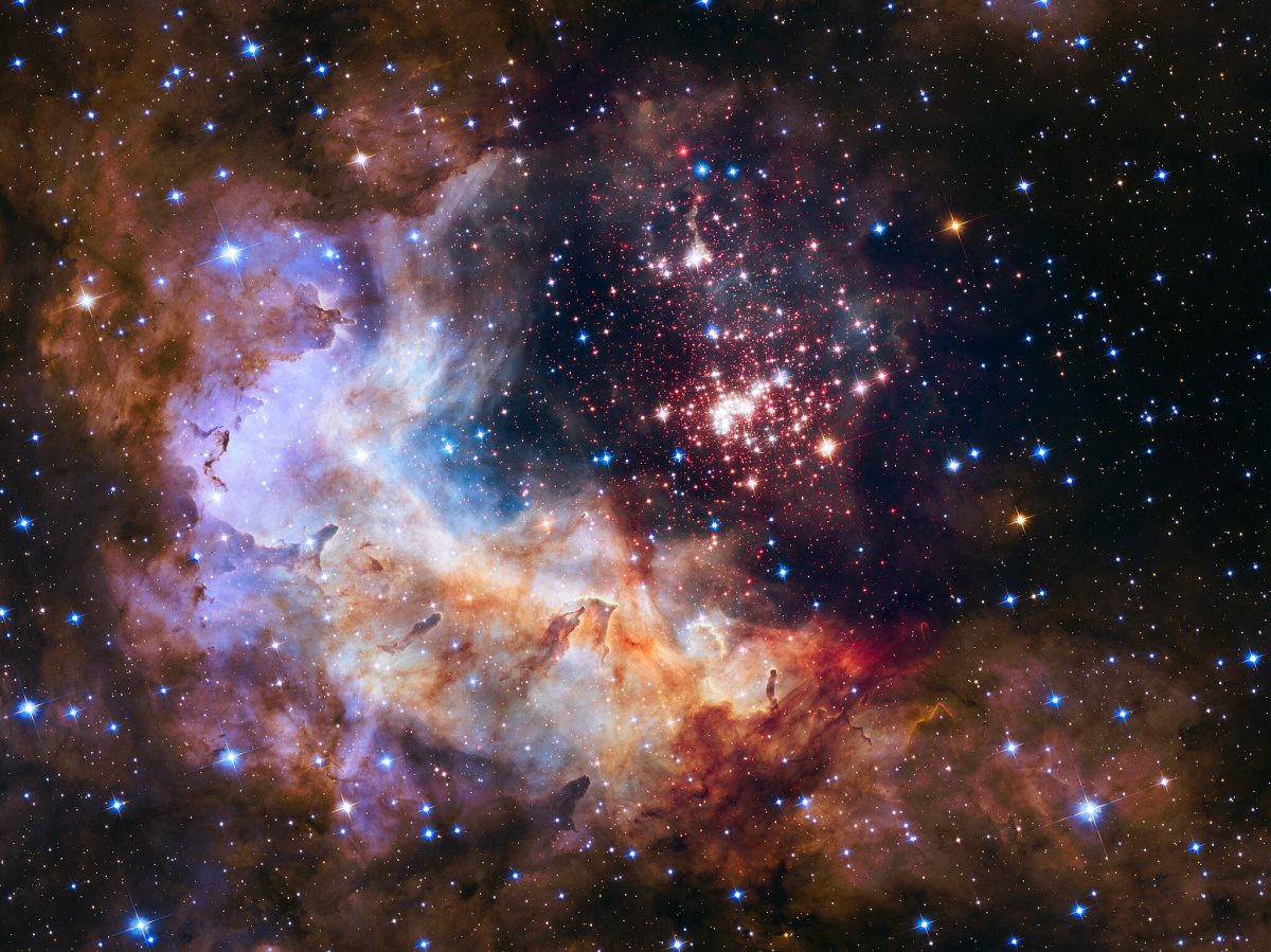 We talk about being «transported» by music, but we don’t often ask where it takes us. Maybe here? (photo: NASA/ESA 2015).