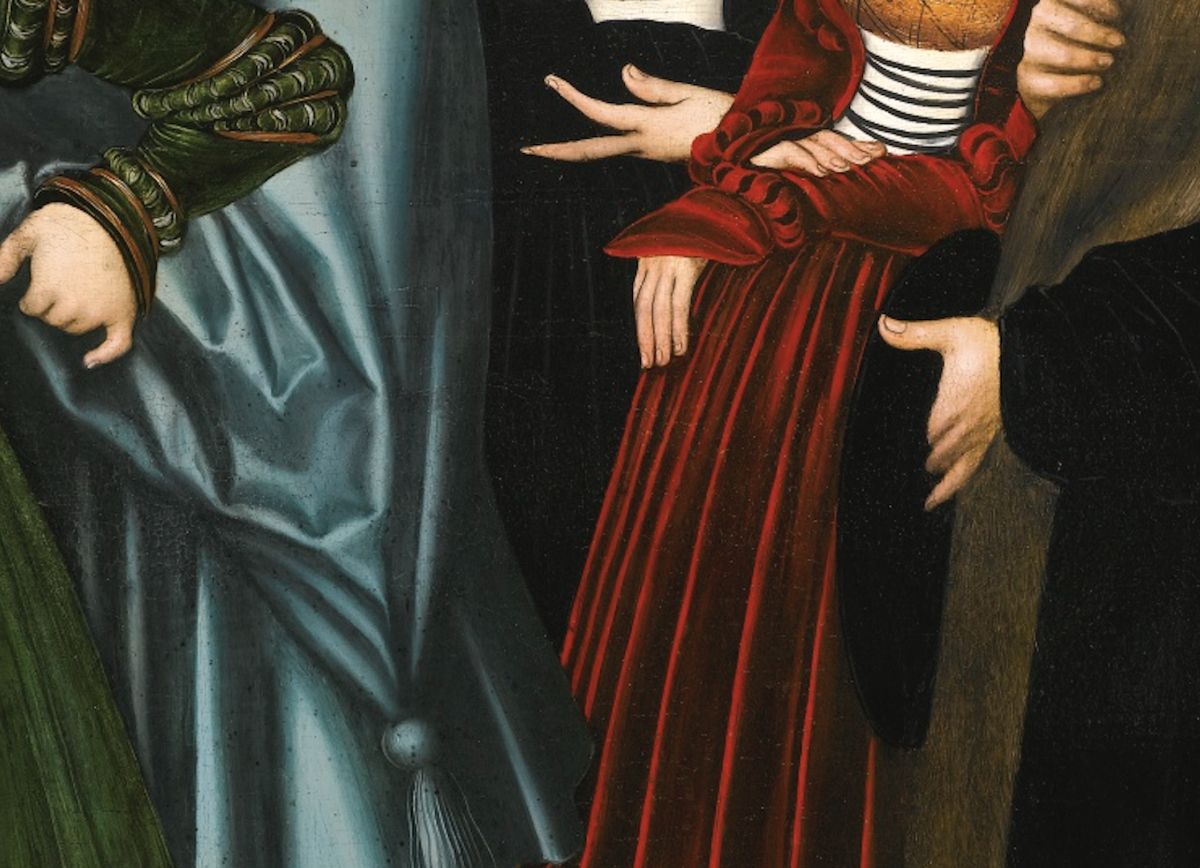 The Elder's La Bocca della Verità (1525-28) by Lucas Cranach 