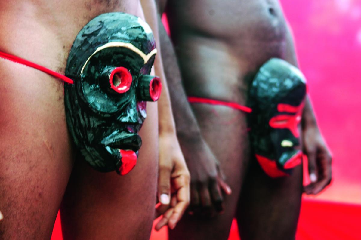 Playing with exotica (Filmstill: Pidgin Musical Coz Ov Moni by the FOKN Bois, Ghana 2012)