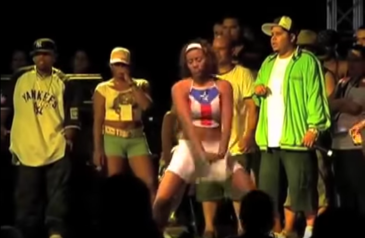 Filmstill from «Straight OUtta Puerto Rico: Reggaeton's Rough Road to Glory» ( James Chankin and S. Leigh Savidge 2008)