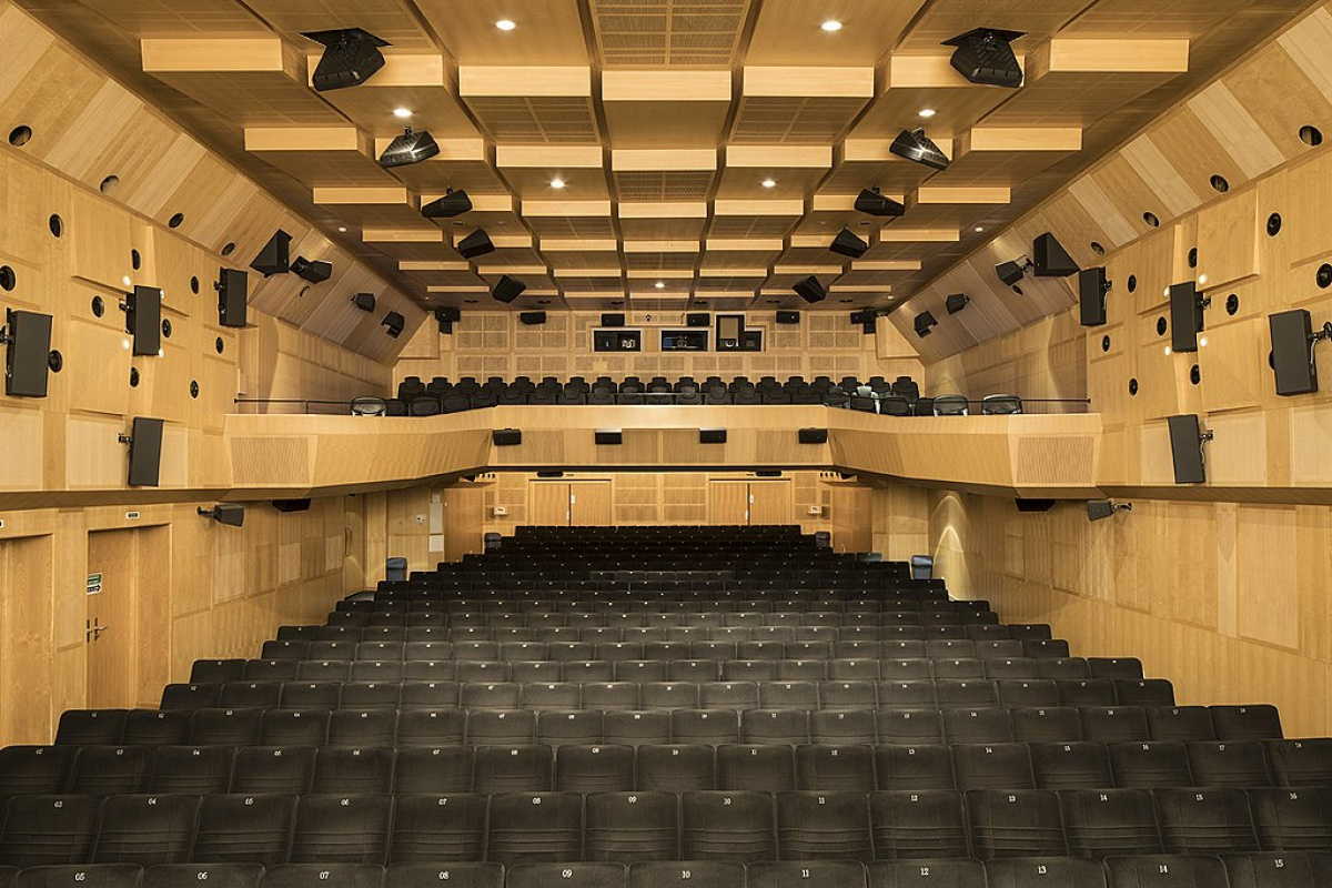Screening Space of the Cinema «Filmtheater» in Munich (photo: Cinemamuenchen/Wikimedia 2017).