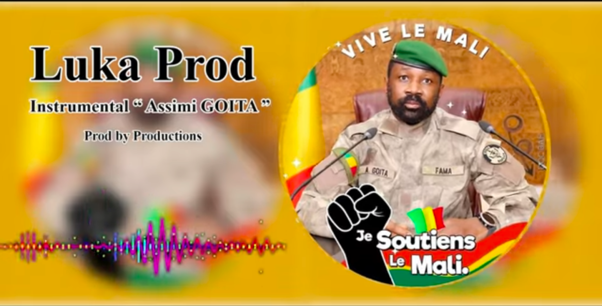 A popular song on TikTok in Mali (screenshot: YouTube).