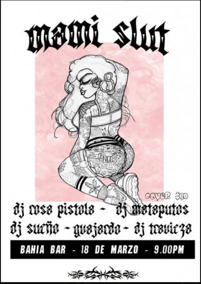 Mami Slut party flyer (photo: Mami Slut, 2016)