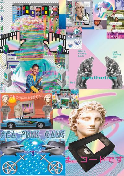 Seapunk Collage by Thomas Burkhalter (via Google)