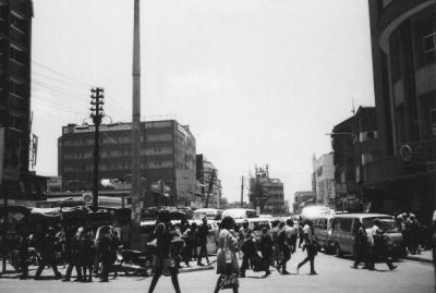 Crossroad between River Road and Tom Mboya Street in DownTown Nairobi (photo: Flee Mag, 2017)