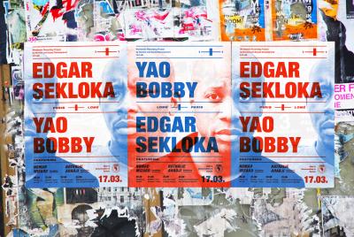 1+1 Couple 2: Yao Bobby + Edgar Sekloka, Posters Release Event Zurich