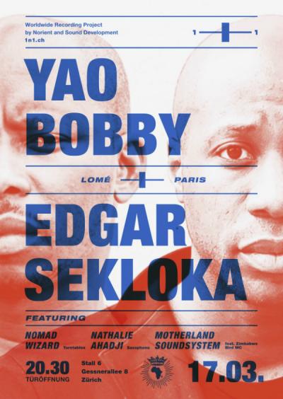 1+1 Couple 2: Yao Bobby + Edgar Sekloka, Poster Release Event Zurich