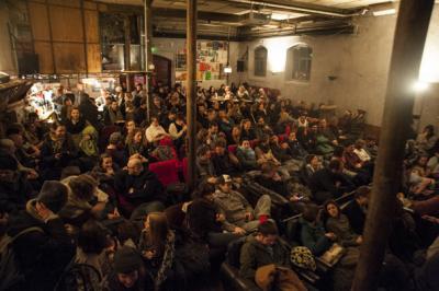 Kino in der Reitschule (photo: Karin Scheidegger, Bern 2017)