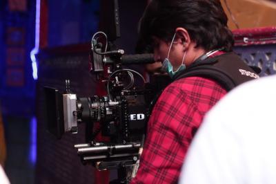 Steadicam operator Faraz Alam (photo: Gali Films)