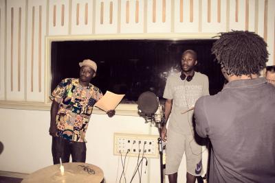 Yao Bobby & Edgar Sekloka, Colibri Studios, Lomé Togo (photo: Kelly Agbobli)