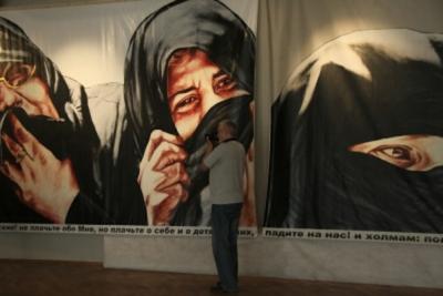 The exhibition «Icons»by Marat Gelman in Krasnodar, May 2012