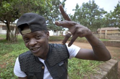 Dr. Jose Chameleone at Audio1 Records, Kampala (photo: Thomas Burkhalter)