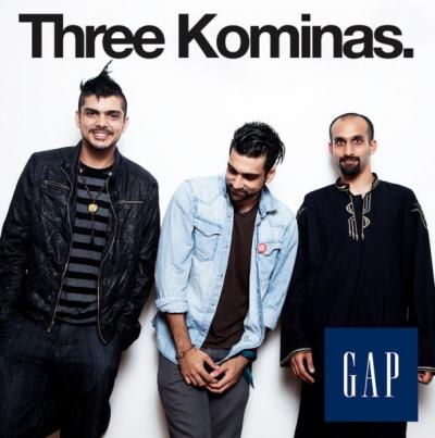 Mock advertisement for The Gap (photo: The Kominas)