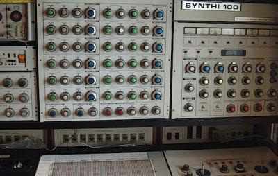 Der Synthi 100 im Studio für Elektronische Musik, Radio Belgrad (gegründet 1972) (photo: Theresa Beyer)