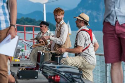 Auf dem Nauen von Flüelen nach Luzern (photo: Kathrin Schulthess)