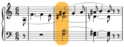 Fig. 2: The tristan chord.