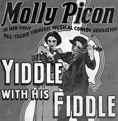 Ausschnitt: Plakat des Yiddish Theater of New York