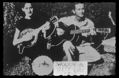 Lefty Lou (= Maxine Crissman) und Woody Guthrie 1937