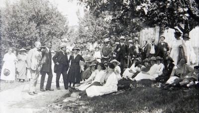 Der Lehrergesangsverein im Rüttihubelbad 1923.