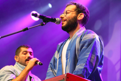 Mashrou’ Leila live at Rudolstadt Festival (photo: Schorle/Wikimedia, 2018) 