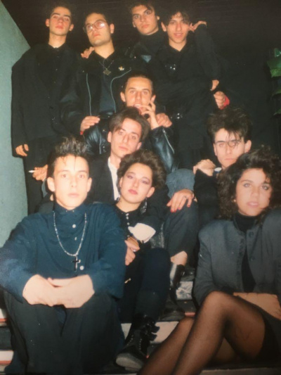Seb’s 18th birthday in Catania, 1988 (photo: Seb Patane).