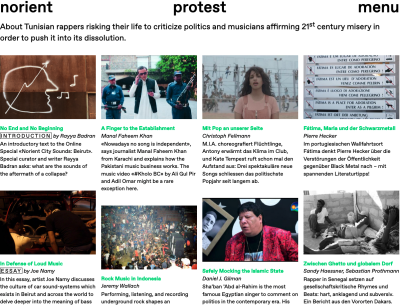 Norient Topic Protest