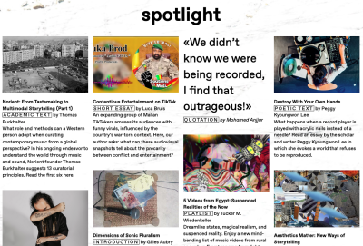 Norient Space Spotlight