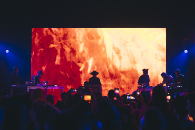 Jokkoo Collective AV show (photo: Nerea Coll)